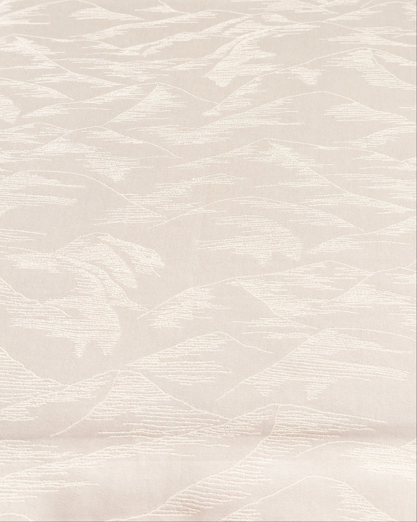 SILVER PEAK DUVET COVER ANTIQUE IVORY