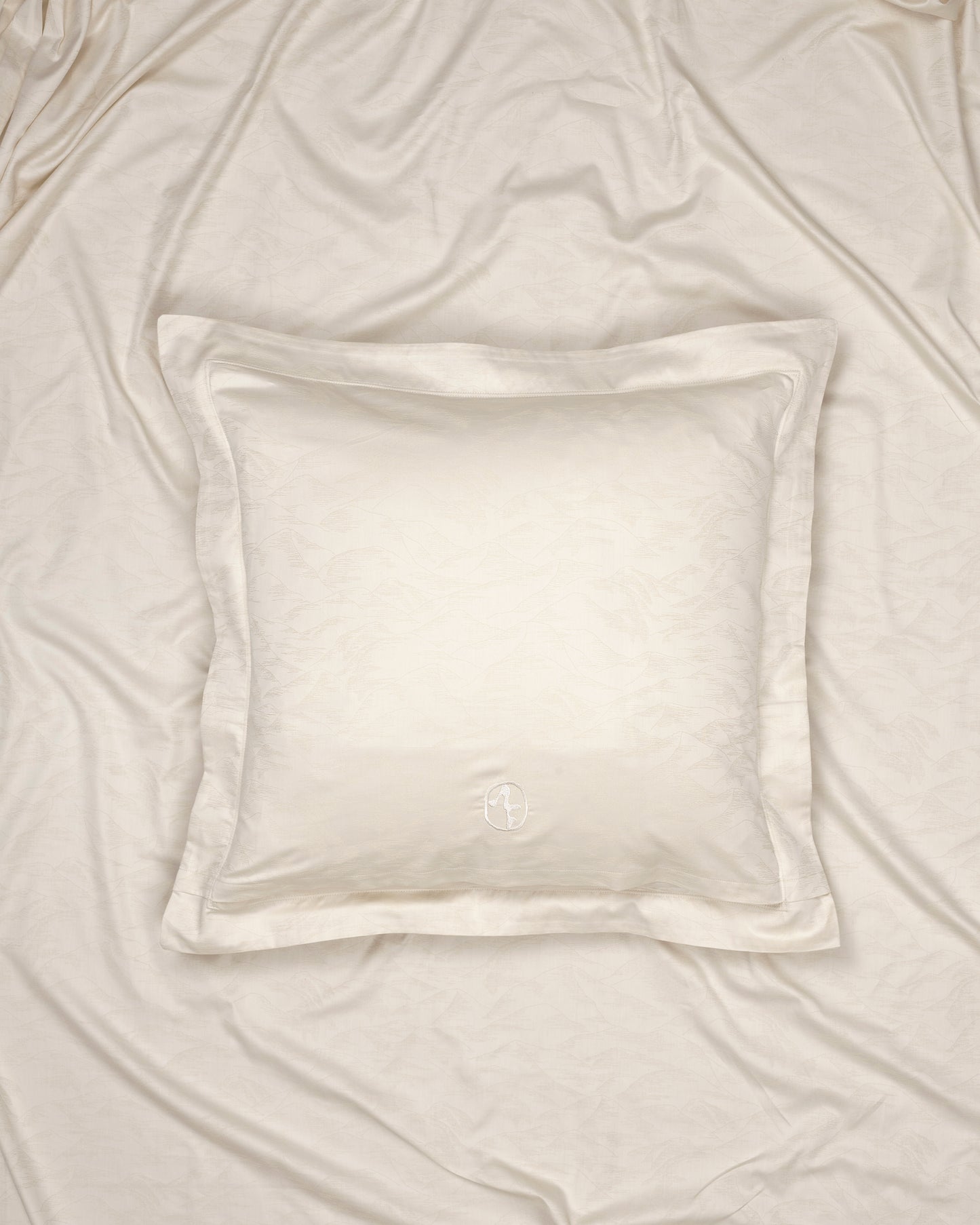 SILVER PEAK PILLOW CASE ANTIQUE IVORY