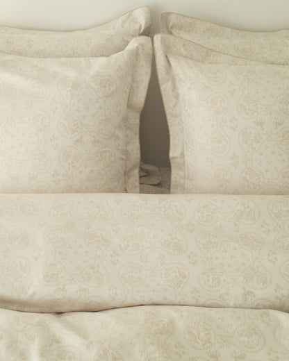 MORNING MEADOW DUVET COVER SAND STONE