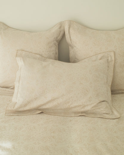 MORNING MEADOW PILLOW CASE SAND STONE