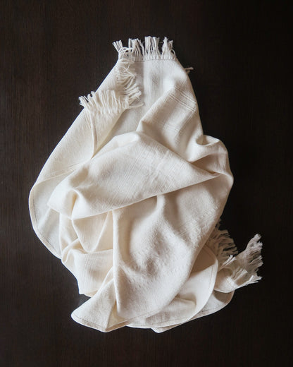 GARLANDS BATH SHEET BUTTER CREME