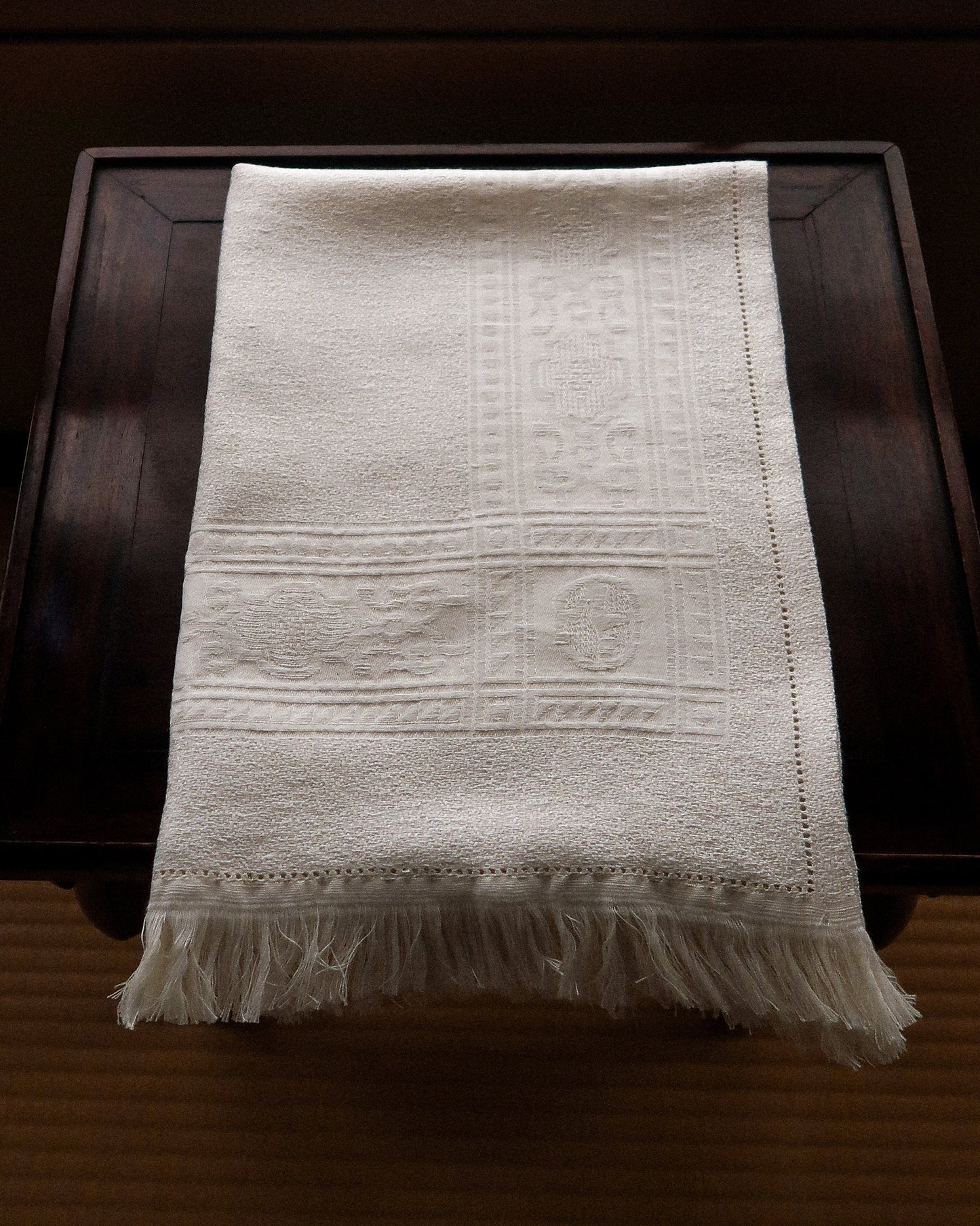 GARLANDS GUEST TOWEL BUTTER CREME
