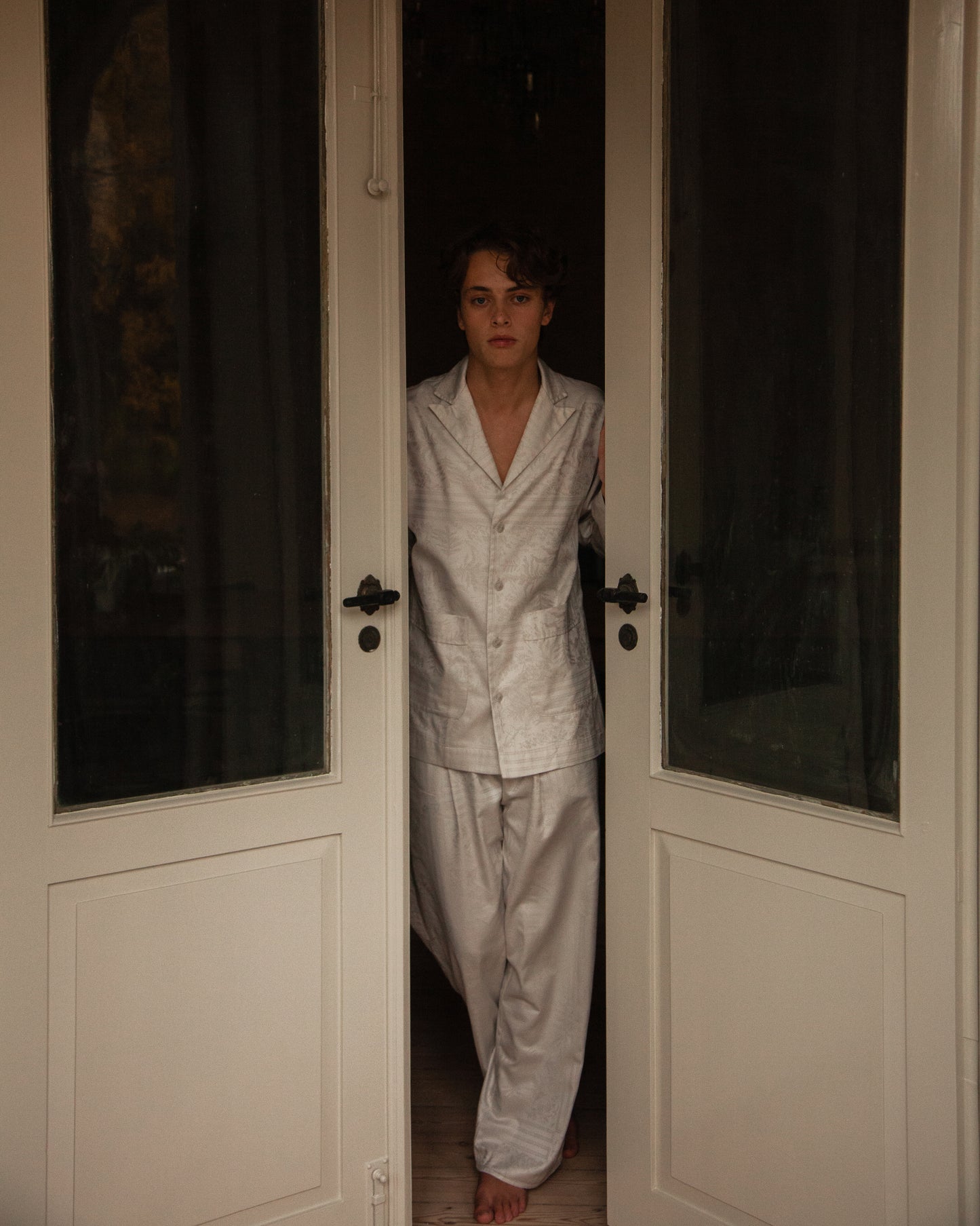 WONDER SCAPE HOUSE SHIRT PALE ASH