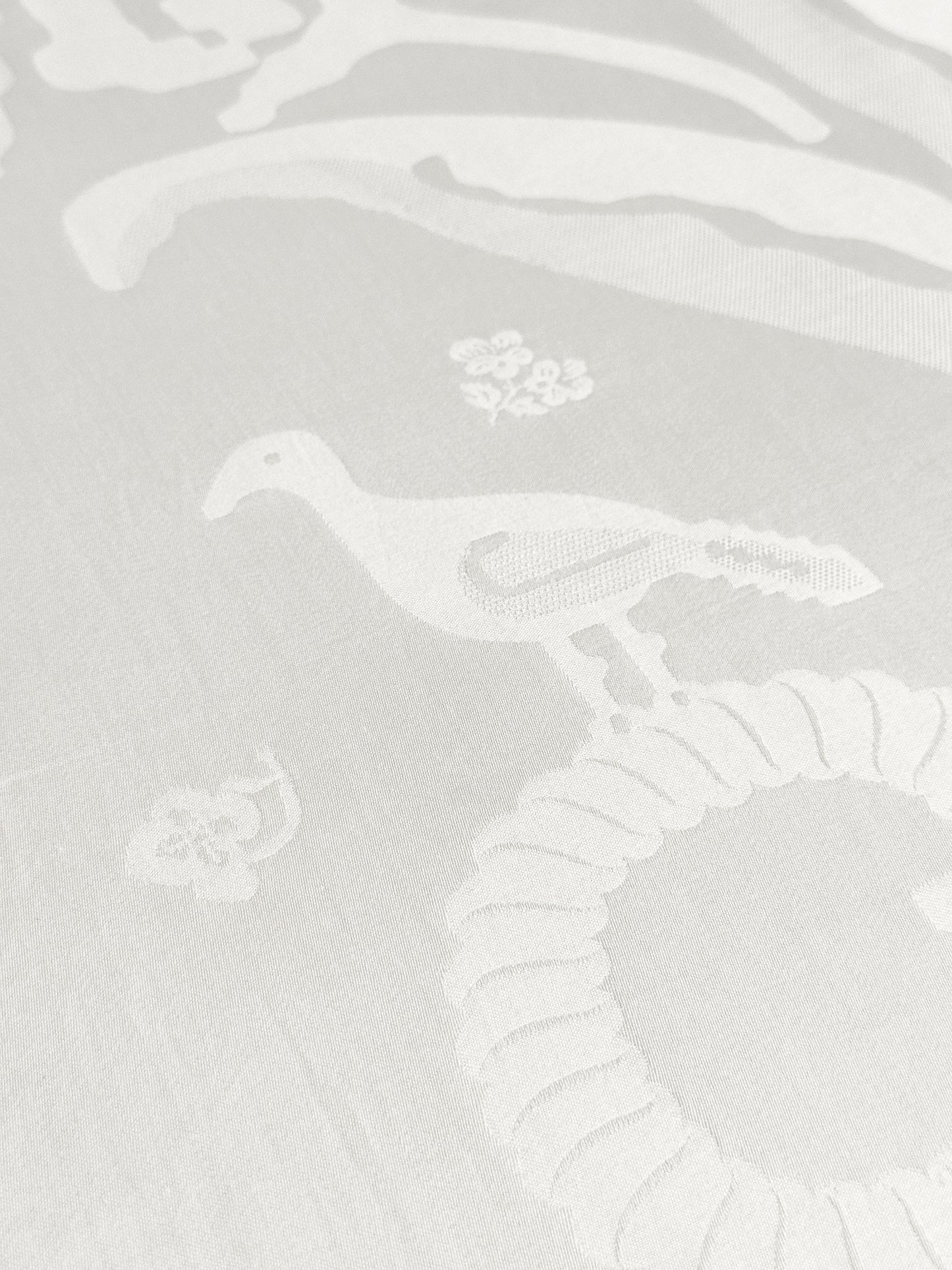 FOUNTAIN BLOSSOM DUVET COVER WHITE CHALK