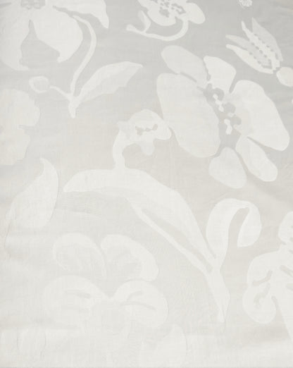 FOUNTAIN BLOSSOM DUVET COVER WHITE CHALK