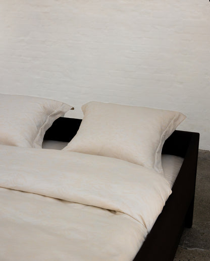 SILVER PEAK DUVET COVER ANTIQUE IVORY