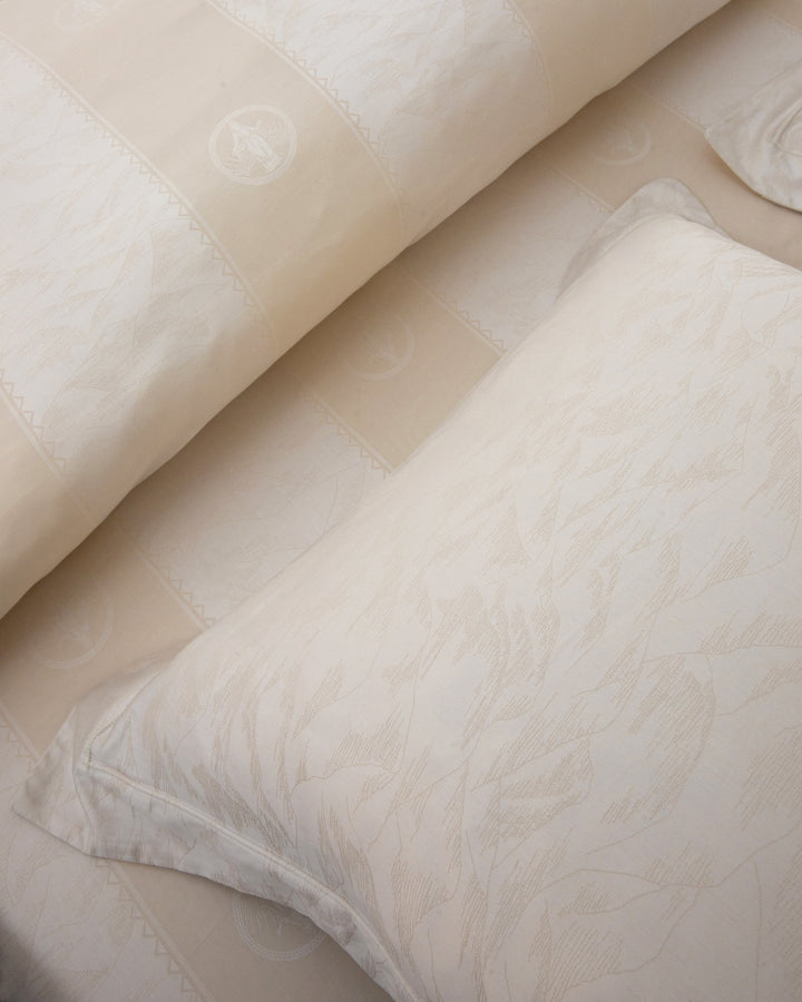 SILVER PEAK PILLOW CASE ANTIQUE IVORY