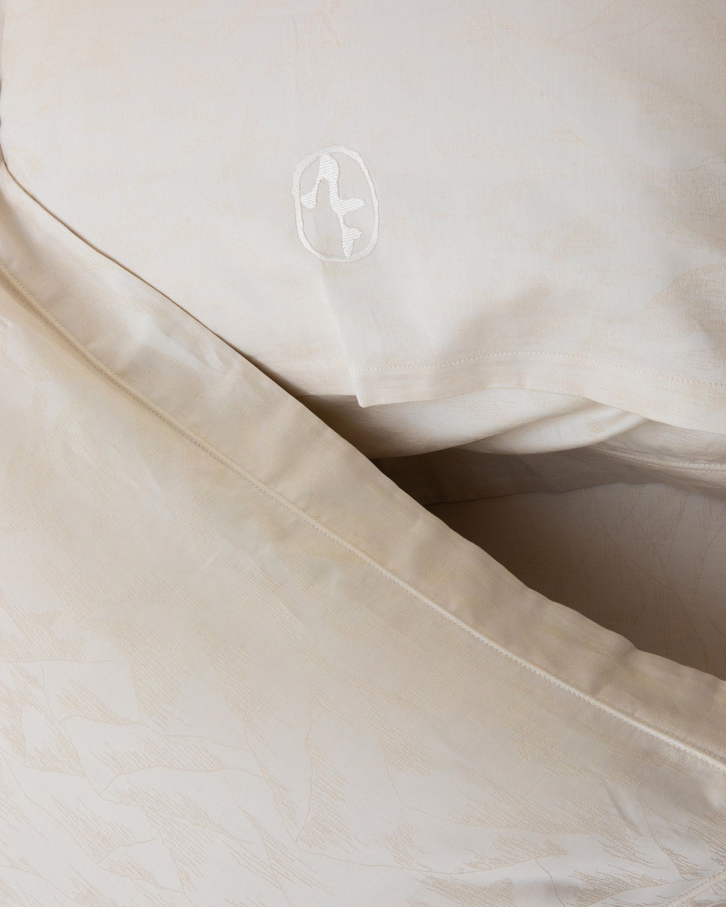 SILVER PEAK PILLOW CASE ANTIQUE IVORY