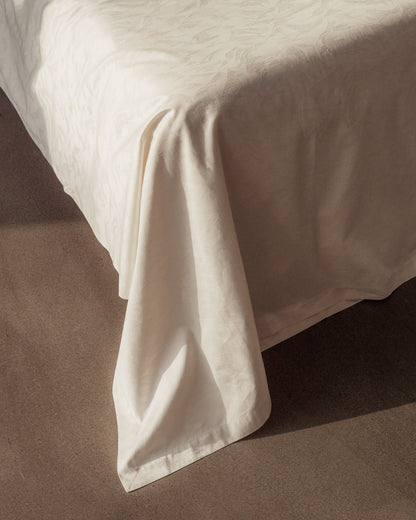 SILVER PEAK FLAT SHEET ANTIQUE IVORY