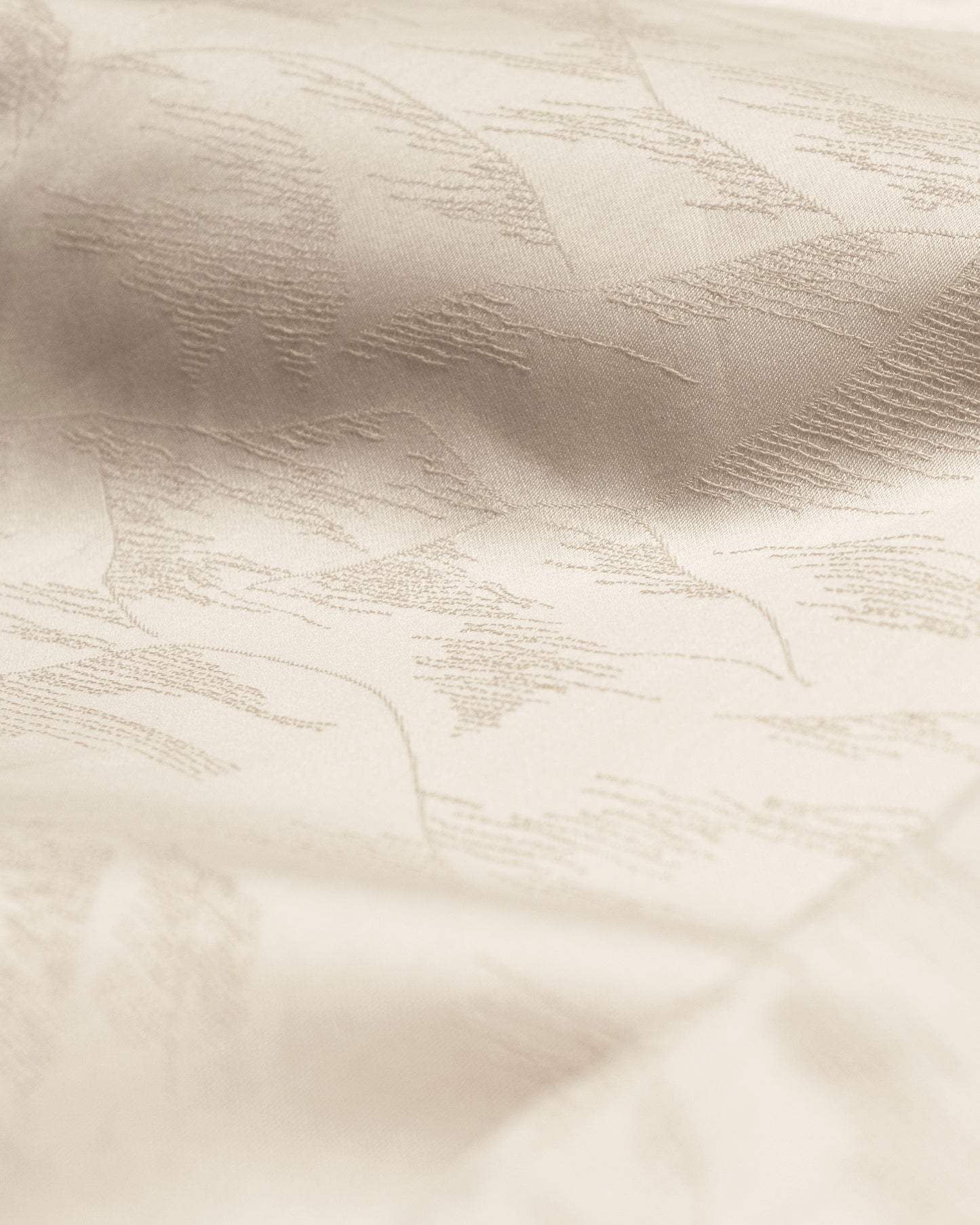 SILVER PEAK DUVET COVER ANTIQUE IVORY
