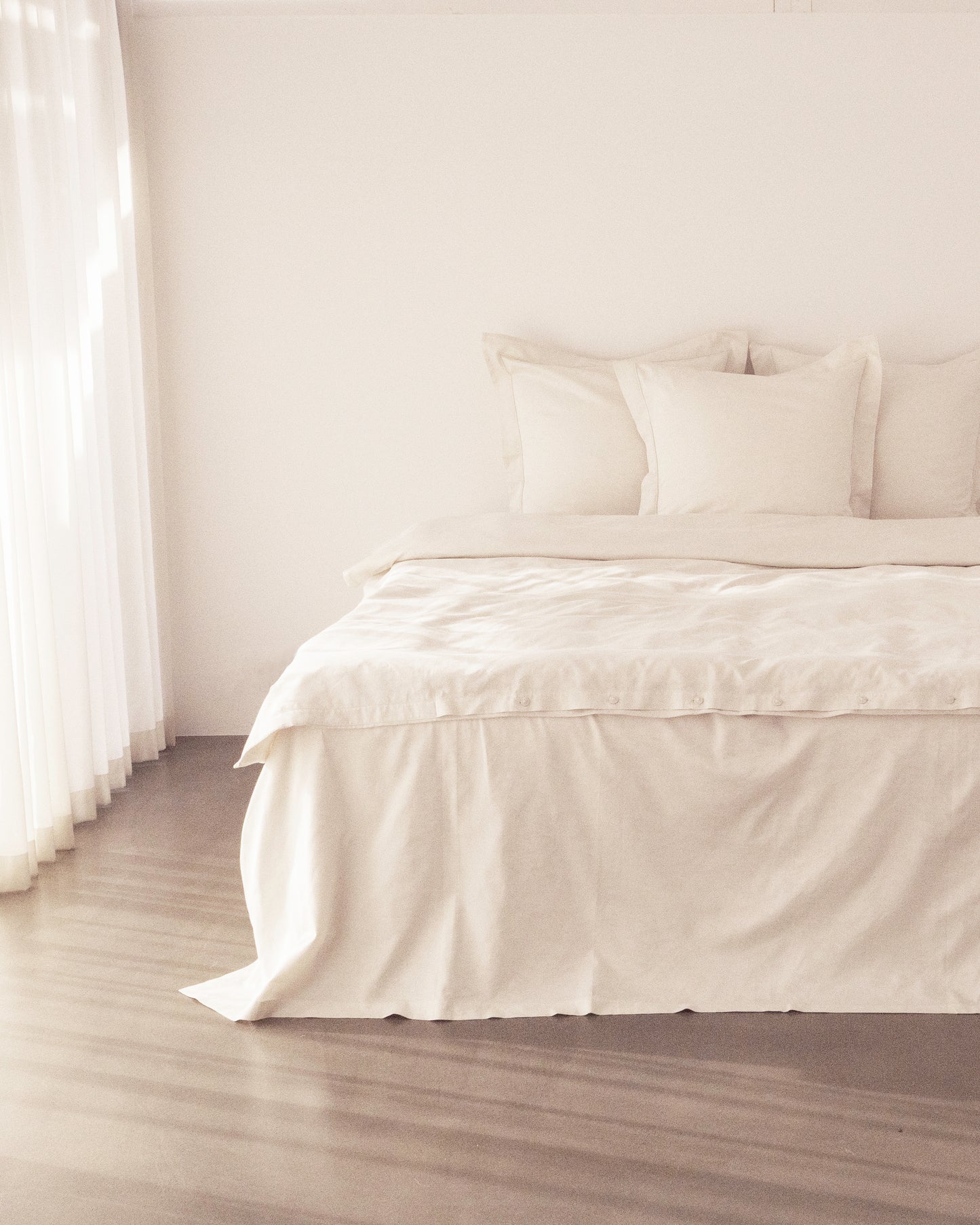 SILVER PEAK DUVET COVER ANTIQUE IVORY