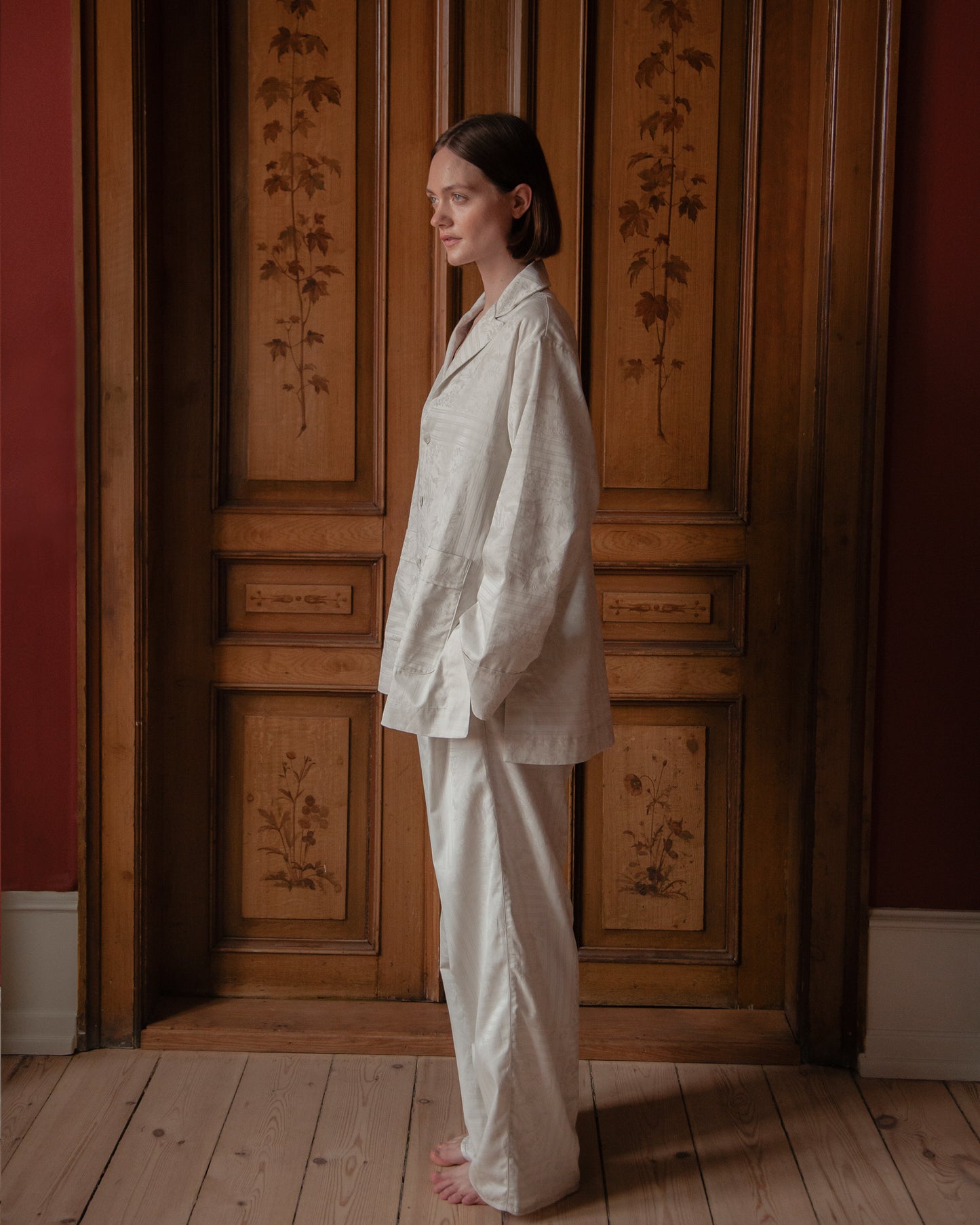 WONDER SCAPE CLASSIC PANTS PALE ASH