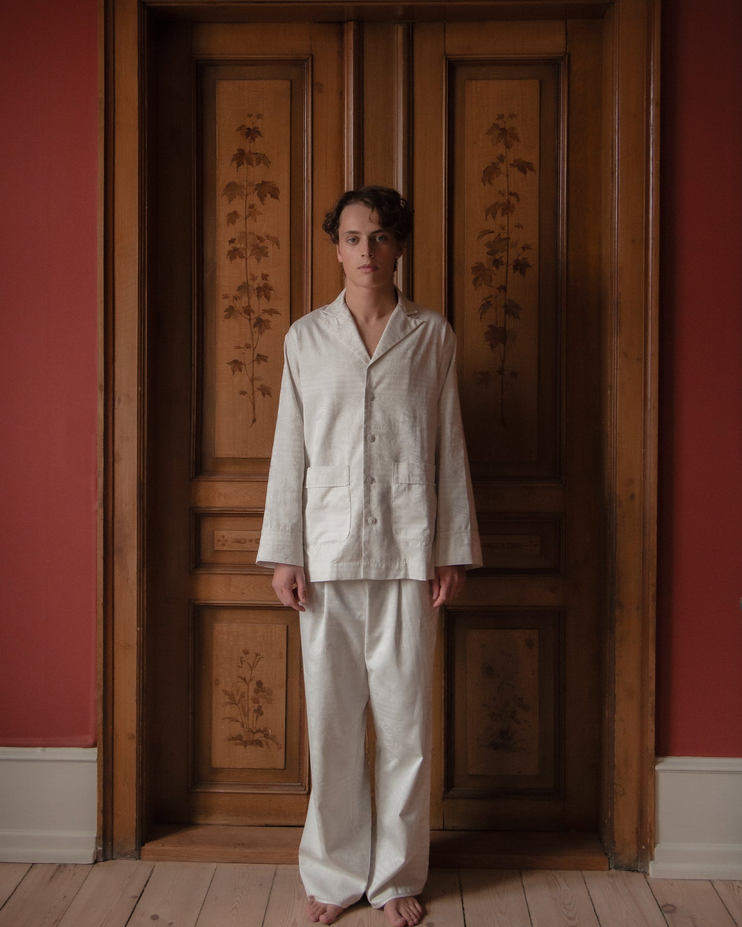 WONDER SCAPE HOUSE SHIRT PALE ASH