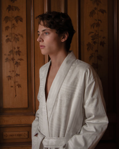 WONDER SCAPE HOUSE ROBE PALE ASH