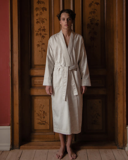 WONDER SCAPE HOUSE ROBE PALE ASH