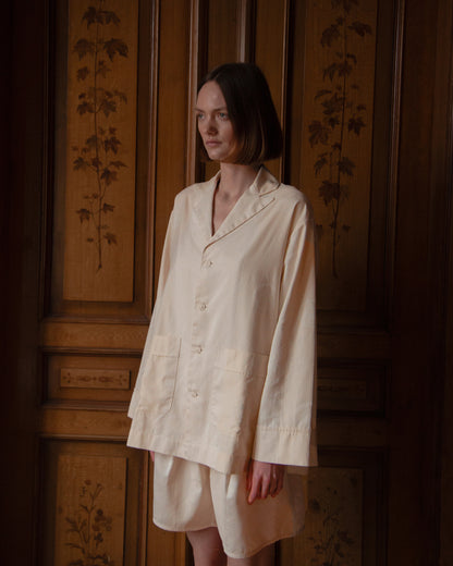 YDUNS LACE CLASSIC BOXER ANTIQUE IVORY