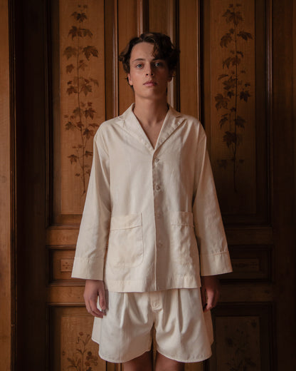 YDUNS LACE CLASSIC BOXER ANTIQUE IVORY