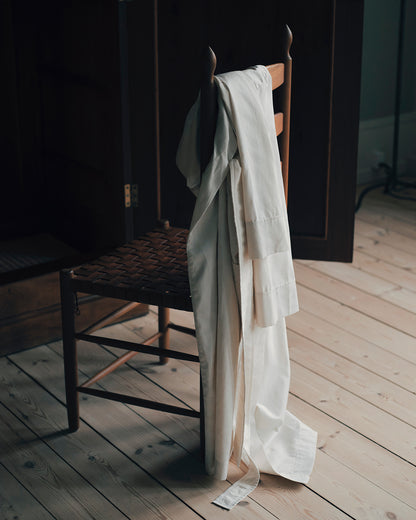 YDUNS LACE HOUSE ROBE ANTIQUE IVORY