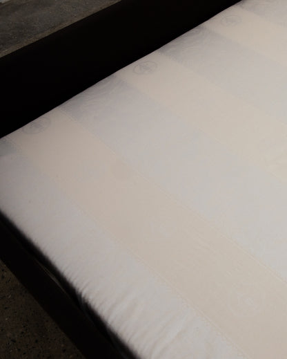 YDUNS LACE FLAT SHEET ANTIQUE IVORY