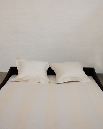 YDUNS LACE FLAT SHEET ANTIQUE IVORY